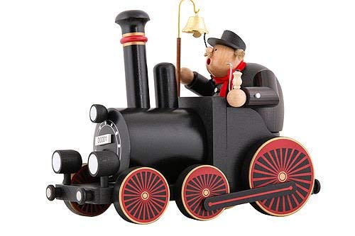 German Incense Smoker Train Driver with locomotive - KWO