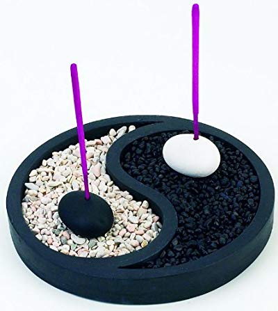 Yin Yang Incense Burner Kit With Stones 6