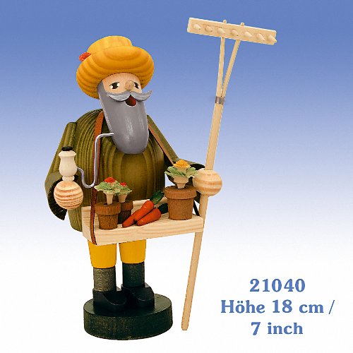 German Incense Smoker Gardener - 18 cm / 7 inch - KWO