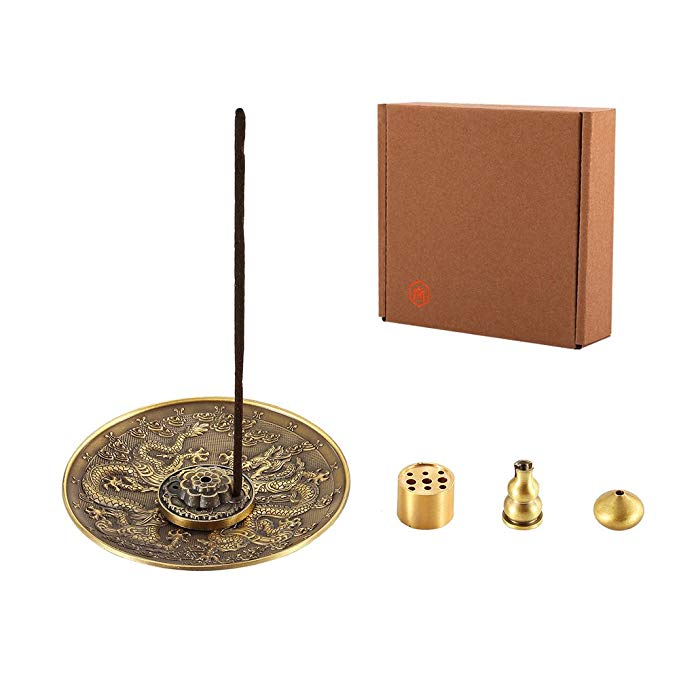 MEDOOSKY Stick Incense Burner and Cone Incense Holder, Gift Set